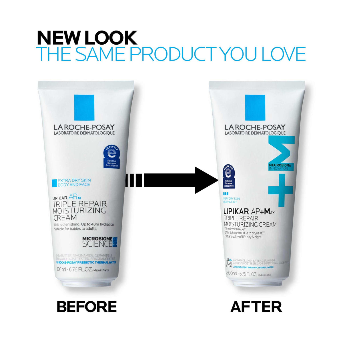 La Roche-Posay Lipikar AP+MAX moisturizing body cream for dry sensitive skin