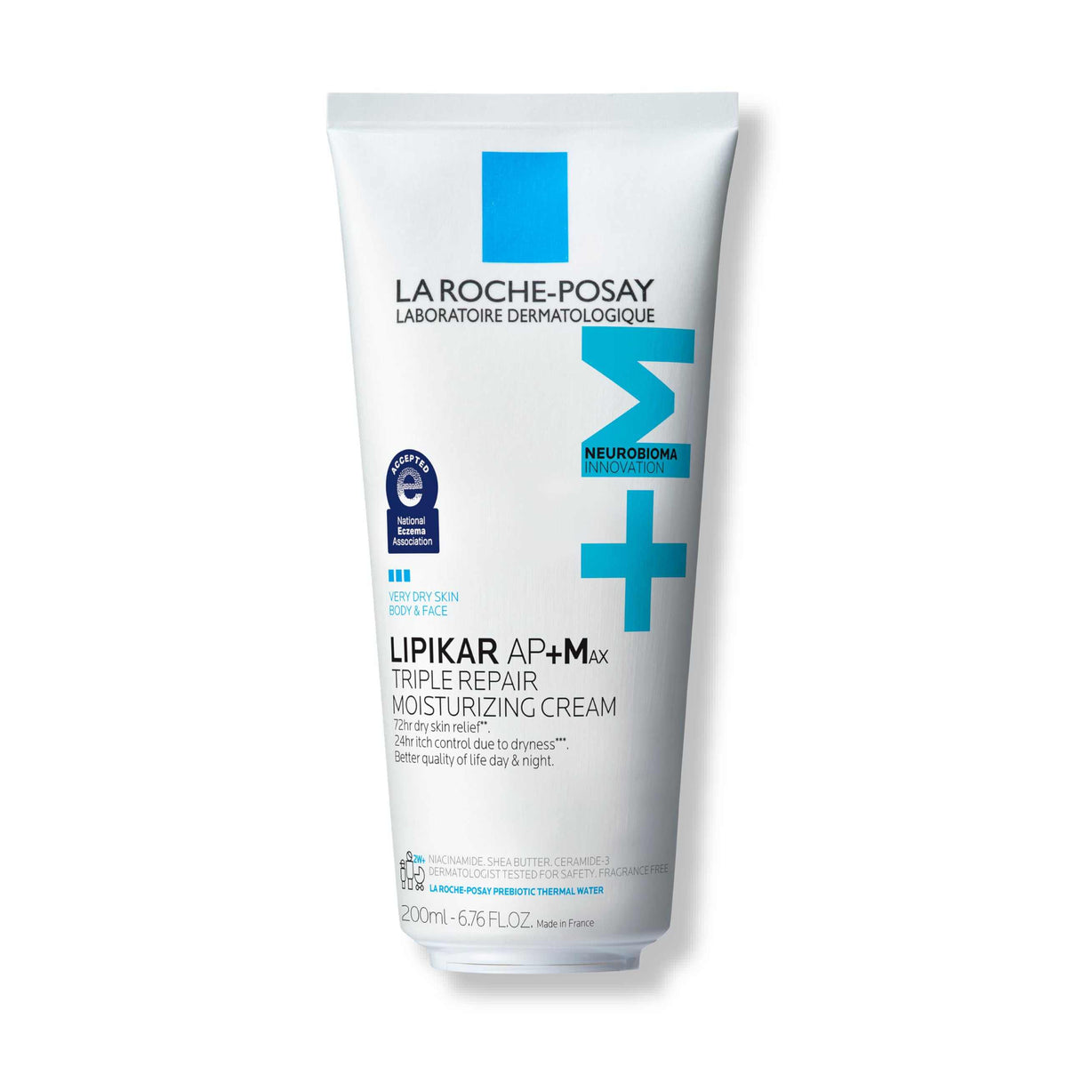 La Roche-Posay Lipikar AP+MAX moisturizing body cream for dry sensitive skin