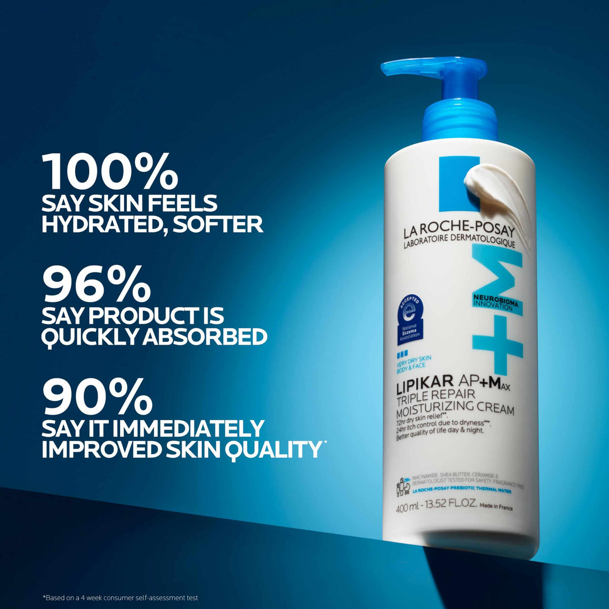 La Roche-Posay Lipikar AP+MAX moisturizing body cream for dry sensitive skin