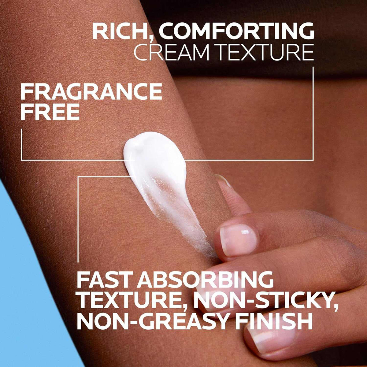 La Roche-Posay Lipikar AP+MAX moisturizing body cream for dry sensitive skin