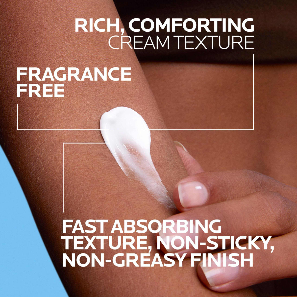 La Roche-Posay Lipikar AP+MAX moisturizing body cream for dry sensitive skin