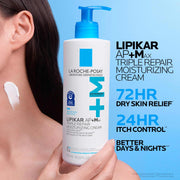 La Roche-Posay Lipikar AP+MAX moisturizing body cream for dry sensitive skin