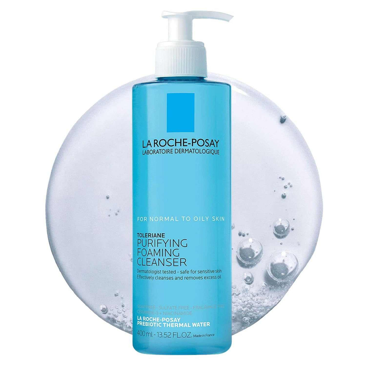 La Roche-Posay Toleriane purifying foaming facial cleanser with niacinamide