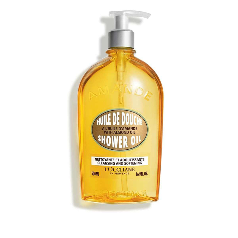 L'OCCITANE Almond Shower Oil, Cleansing Body Wash & Shaving Base, Vegan