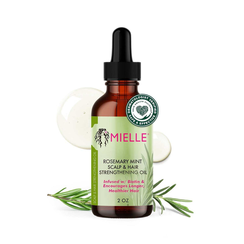 Mielle Organics Rosemary Mint Hair Oil with Biotin, 2 oz