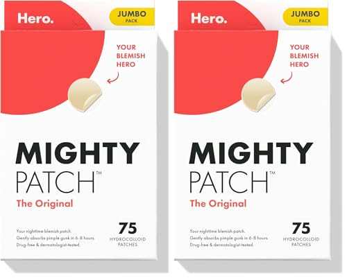 Mighty Patch Original clear hydrocolloid nighttime acne pimple patches