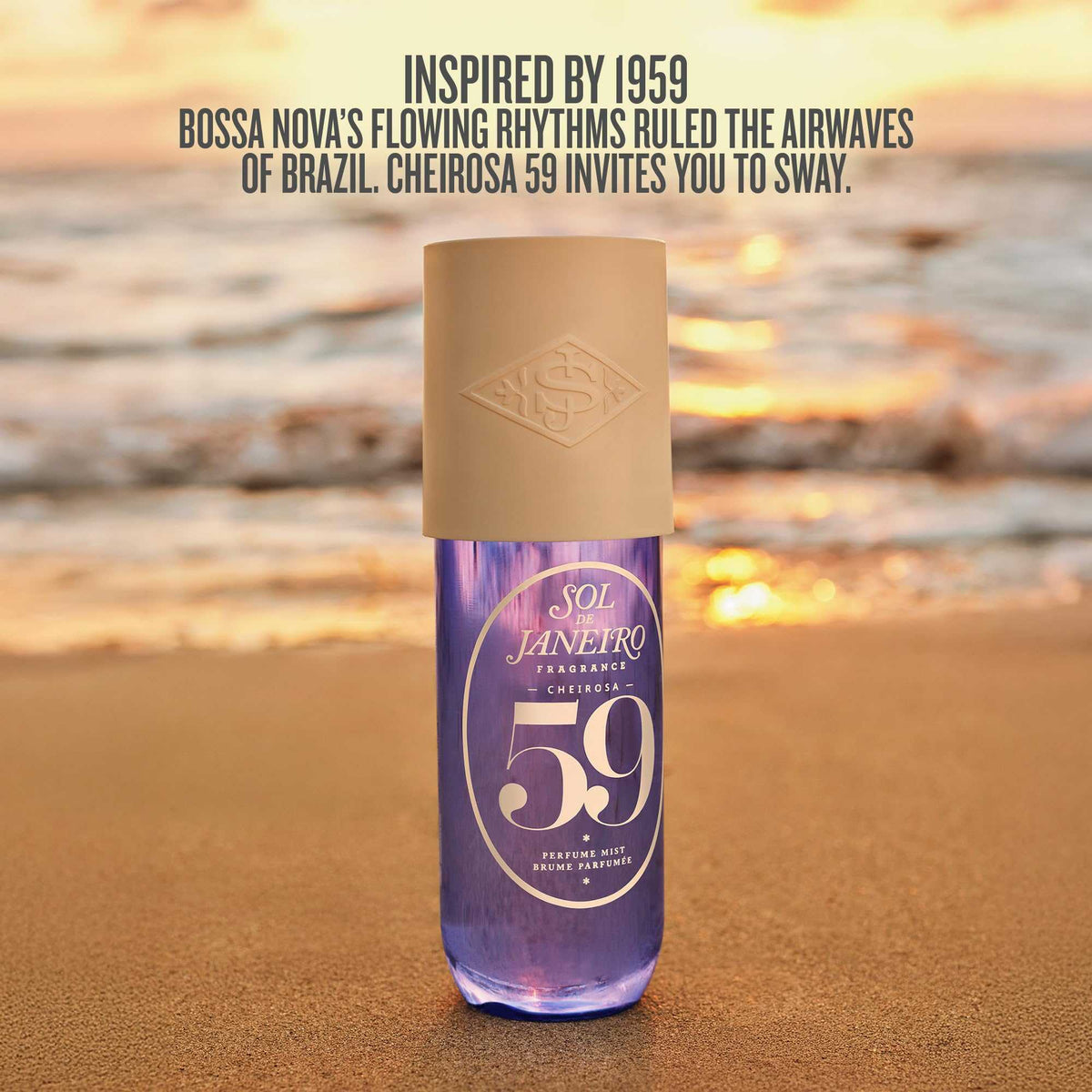 Sol de Janeiro Cheirosa 62 hair and body perfume mist bottle