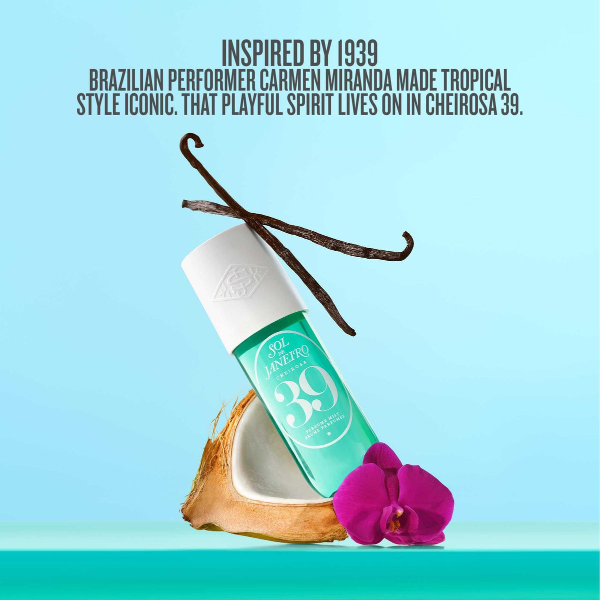 Sol de Janeiro Cheirosa 62 hair and body perfume mist bottle