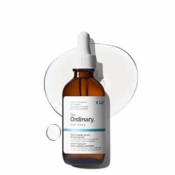 The Ordinary Multi-Peptide Serum bottle for thicker fuller hair